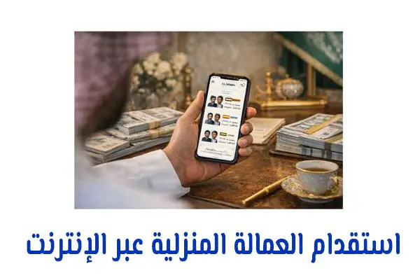 استقدام العمالة المنزلية عبر الإنترنت